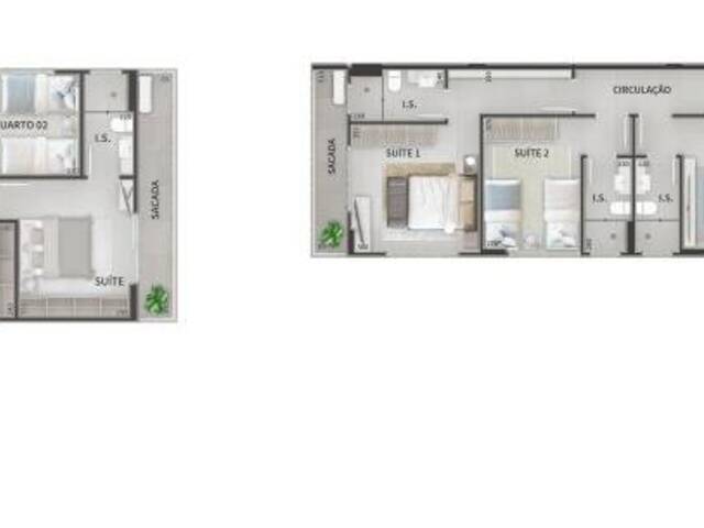 #1164A - Apartamento para Venda em Guaratuba - PR