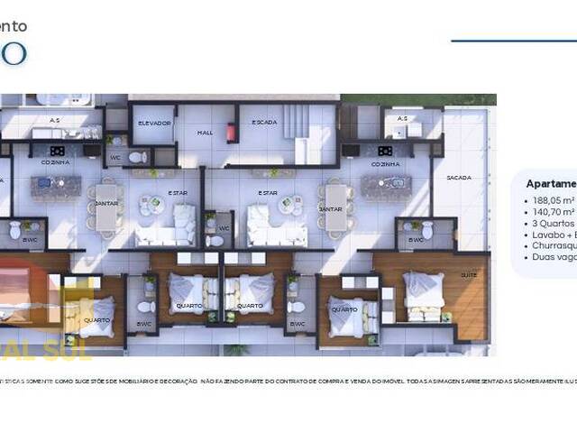 #1499A - Apartamento para Venda em Guaratuba - PR