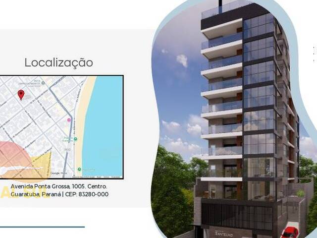 #1509A - Apartamento para Venda em Guaratuba - PR