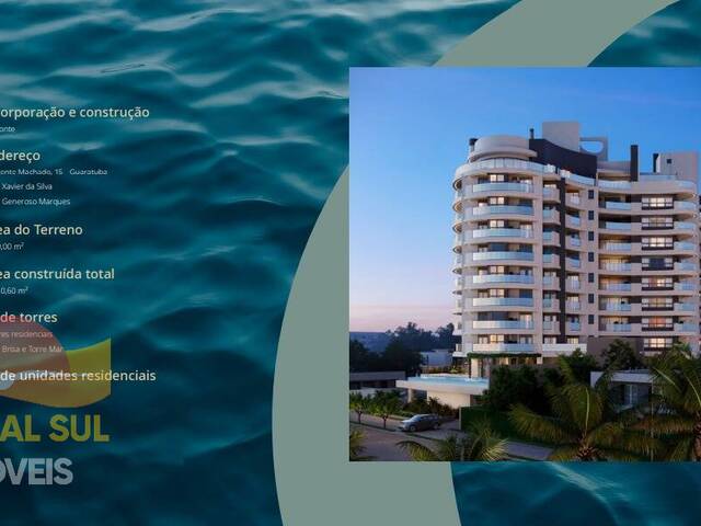 #1163A - Apartamento para Venda em Guaratuba - PR