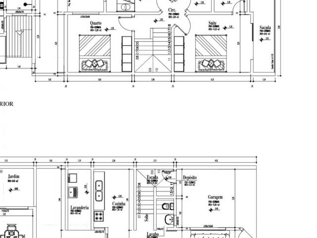 Planta Baixa - Sobrados Frente